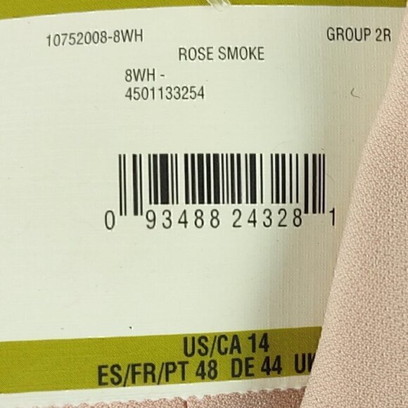 Anne Klein Rose Smoke Women’s Lined Skirt Size 14 (NWT) - Picture 10 of 10